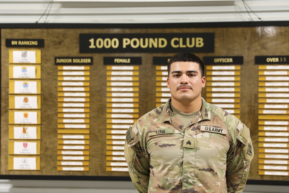 The Strongest Soldier in 2nd Stryker Brigade Combat Team Reenlists