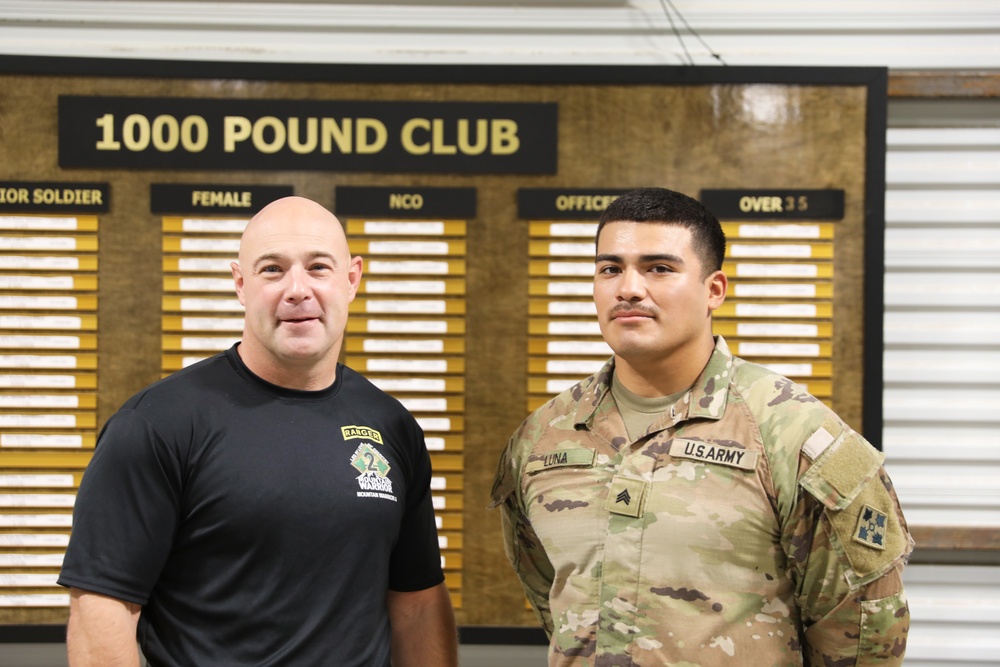 The Strongest Soldier in 2nd Stryker Brigade Combat Team Reenlists