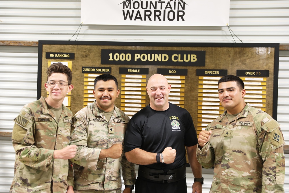 The Strongest Soldier in 2nd Stryker Brigade Combat Team Reenlists