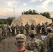 Lt. Col. Humbles, the Commander of the 980th Engineer Battalion, Offers His Guidance