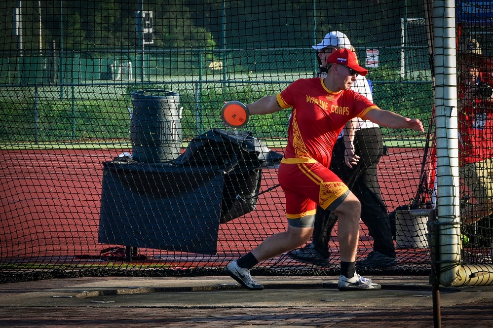 2022 DOD Warrior Games Team Marine Corps - Field