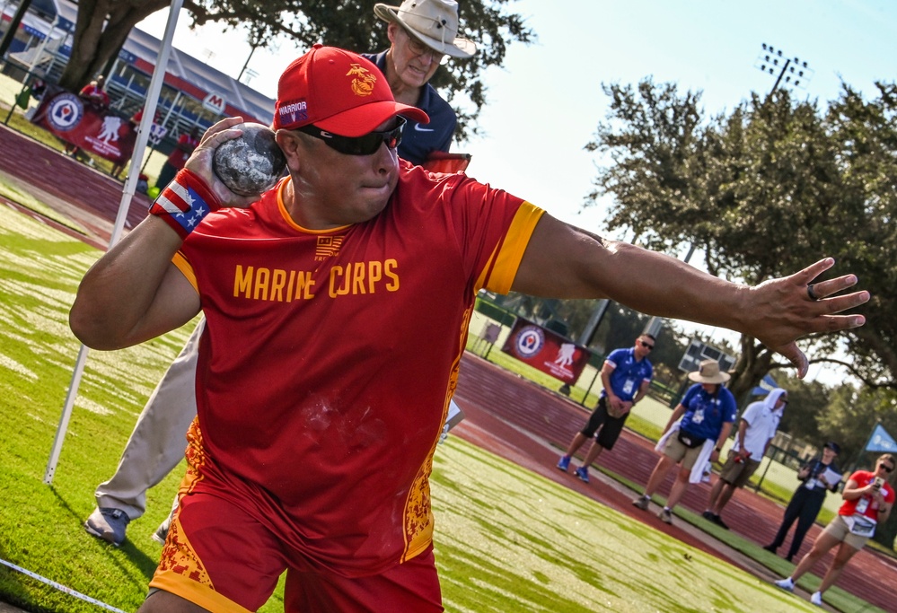 2022 DOD Warrior Games Team Marine Corps - Field