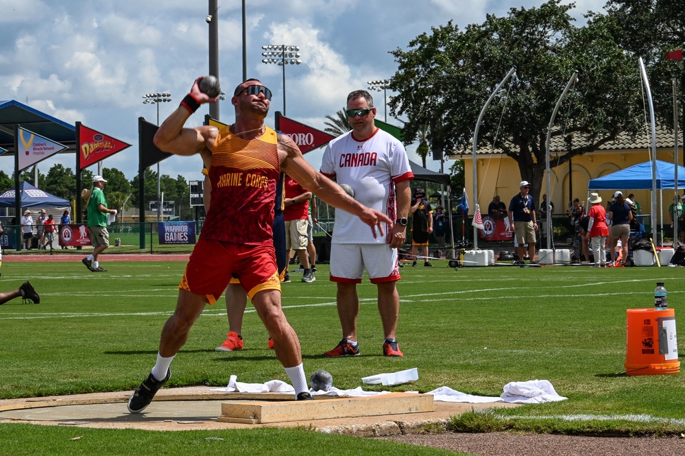 2022 DOD Warrior Games Team Marine Corps - Field