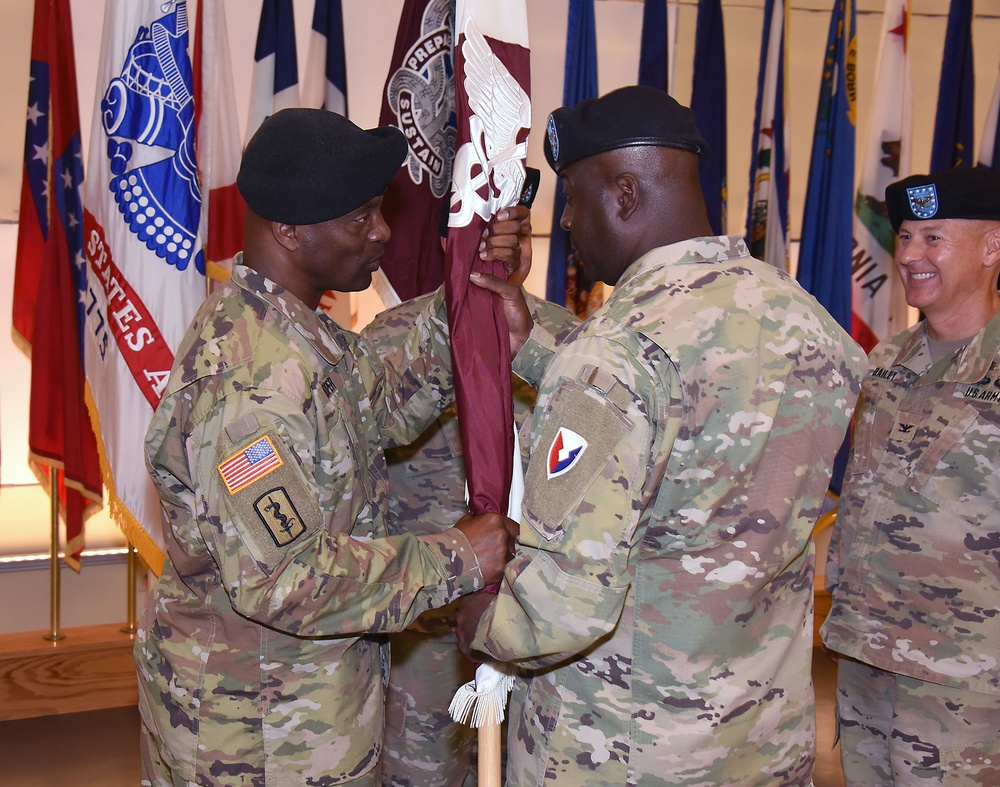 Passing the colors