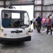 FRCE test drives autonomous parts-handling vehicles in warehouse