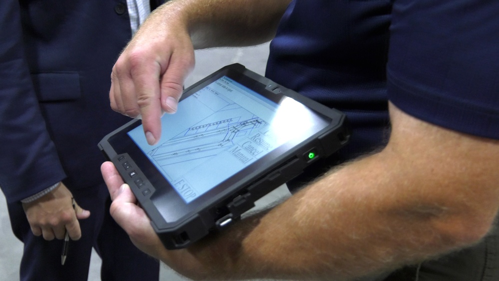 FRCE test drives autonomous parts-handling vehicles in warehouse