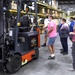 FRCE test drives autonomous parts-handling vehicles in warehouse