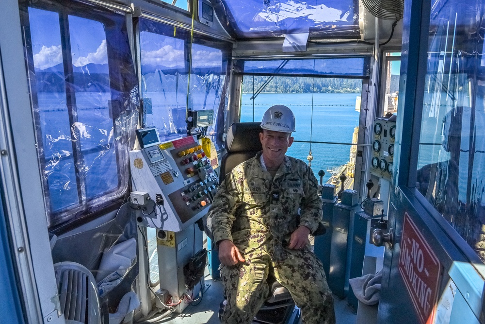 TRFB Leadership Visits Crane Operators Shop for Gemba