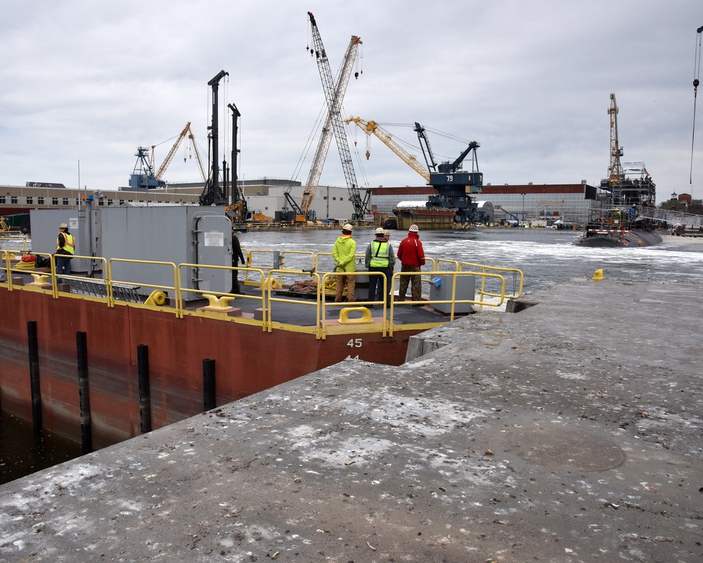 Pumping at the Superflood Basin Caisson