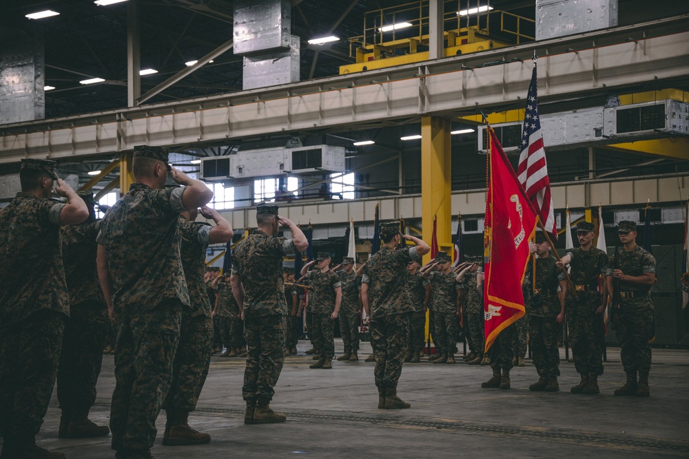 2nd Maintenance Battalion Relief and Appointment Ceremony