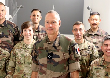 U.S. Army cyber leaders help build partnership, interoperability with French Army during Fort Gordon visit