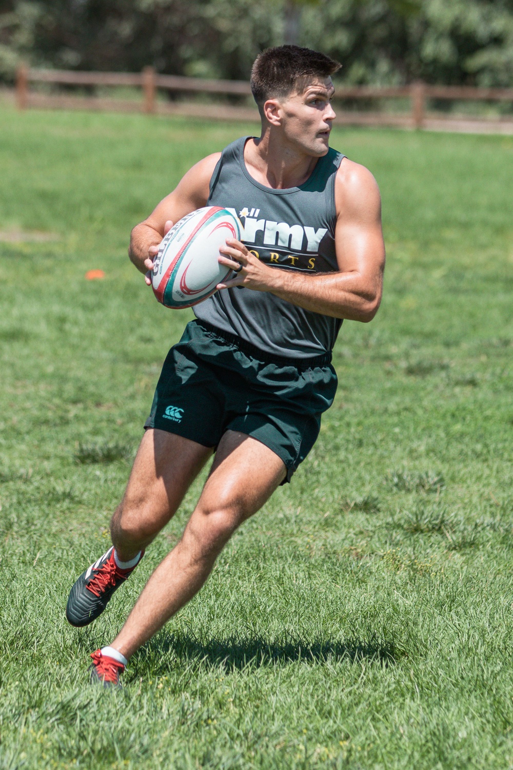 All Army Rugby Trains at Fort Carson