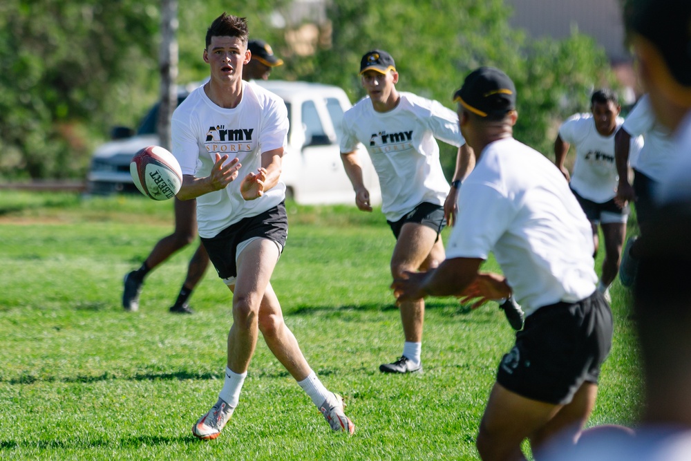 All Army Rugby Trains at Fort Carson