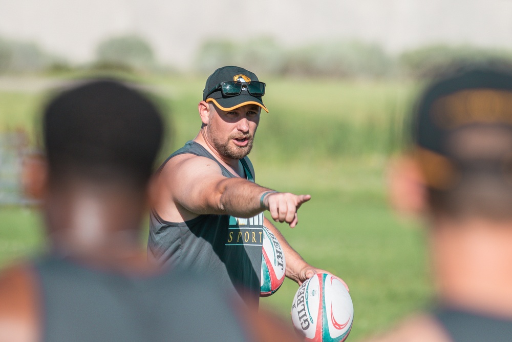 All Army Rugby Trains at Fort Carson