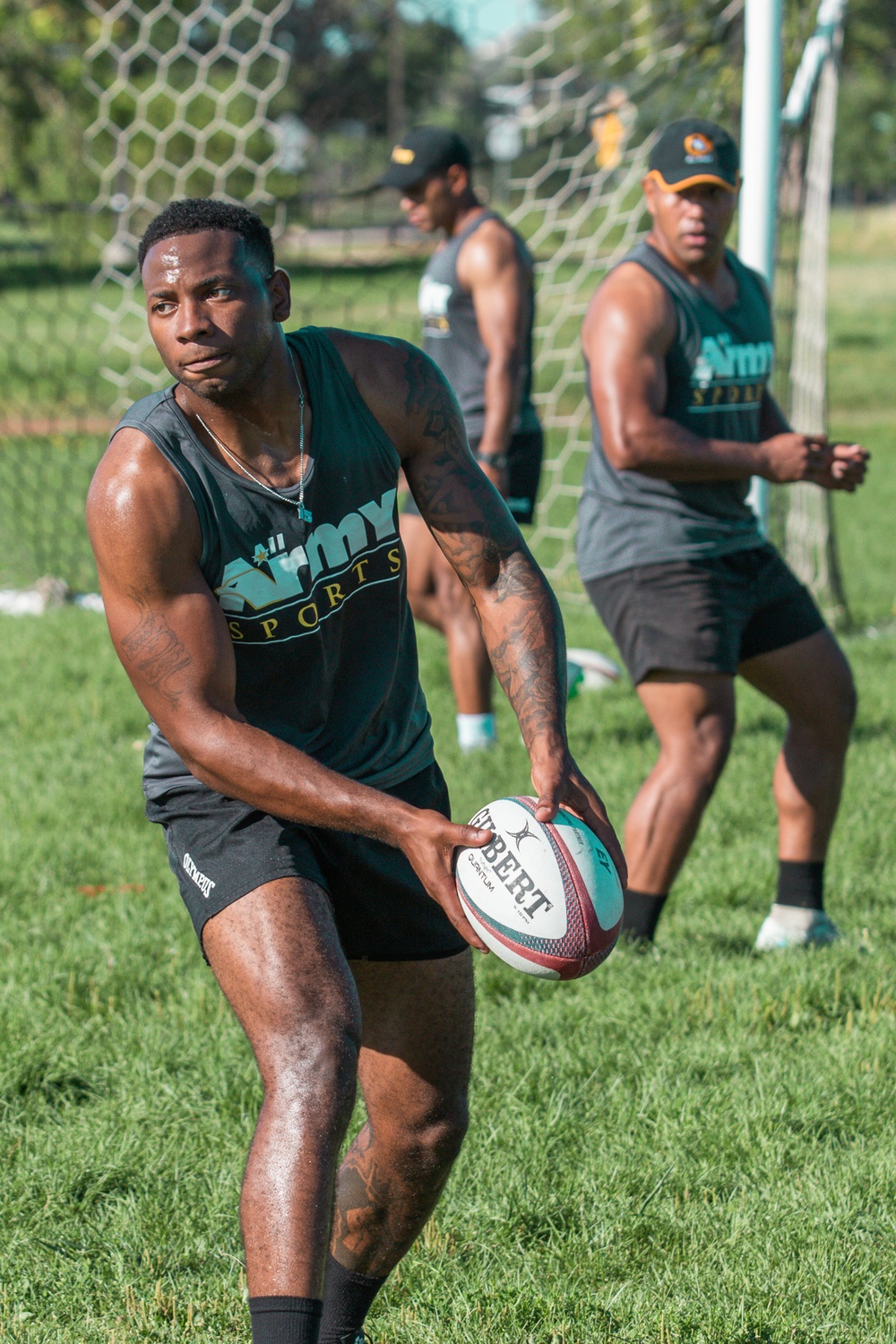 All Army Rugby Trains at Fort Carson