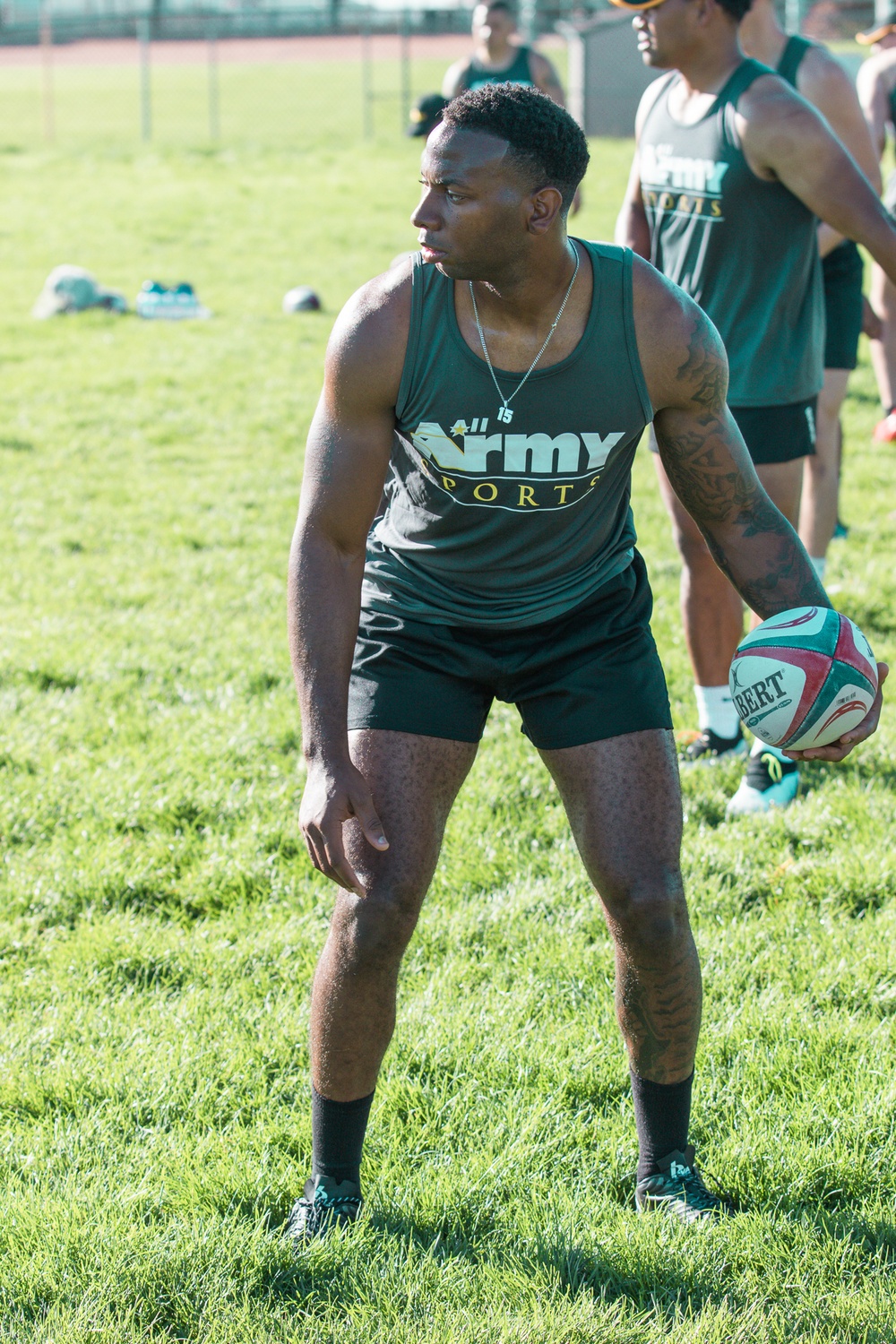 All Army Rugby Trains at Fort Carson