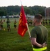 Security Battalion Conducts Unit Formation Run