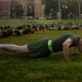 Security Battalion Conducts Unit Formation Run