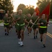 Security Battalion Conducts Unit Formation Run