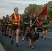 Security Battalion Conducts Unit Formation Run