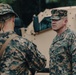 26th Marine Expeditionary Unit Commanding Officer meets with Combat Logistics Battalion 22 leaders during their Marine Corps Combat Readiness Evaluation