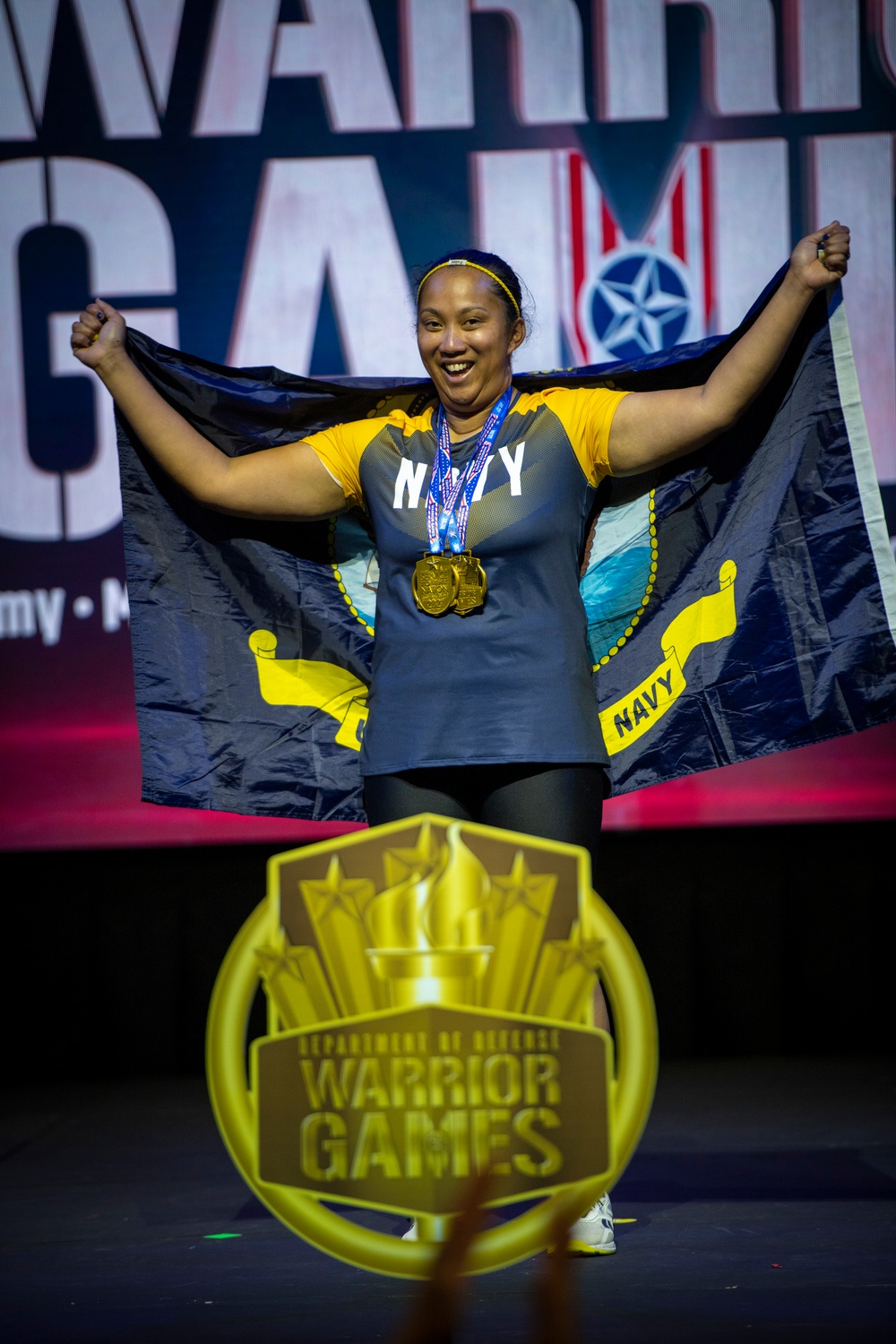 2022 DoD Warrior Games Rowing Medaling Ceremony