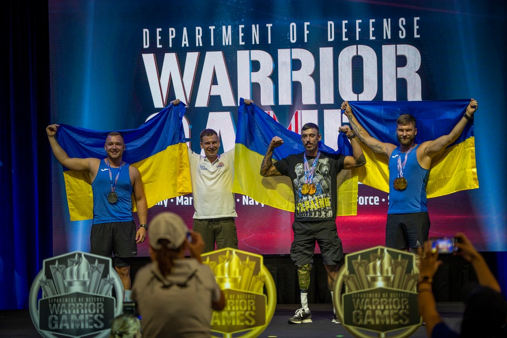 2022 DoD Warrior Games Rowing Medaling Ceremony