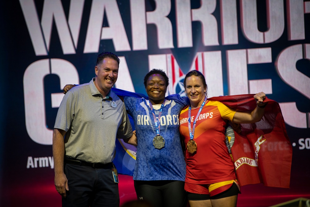 2022 DoD Warrior Games Rowing Medaling Ceremony