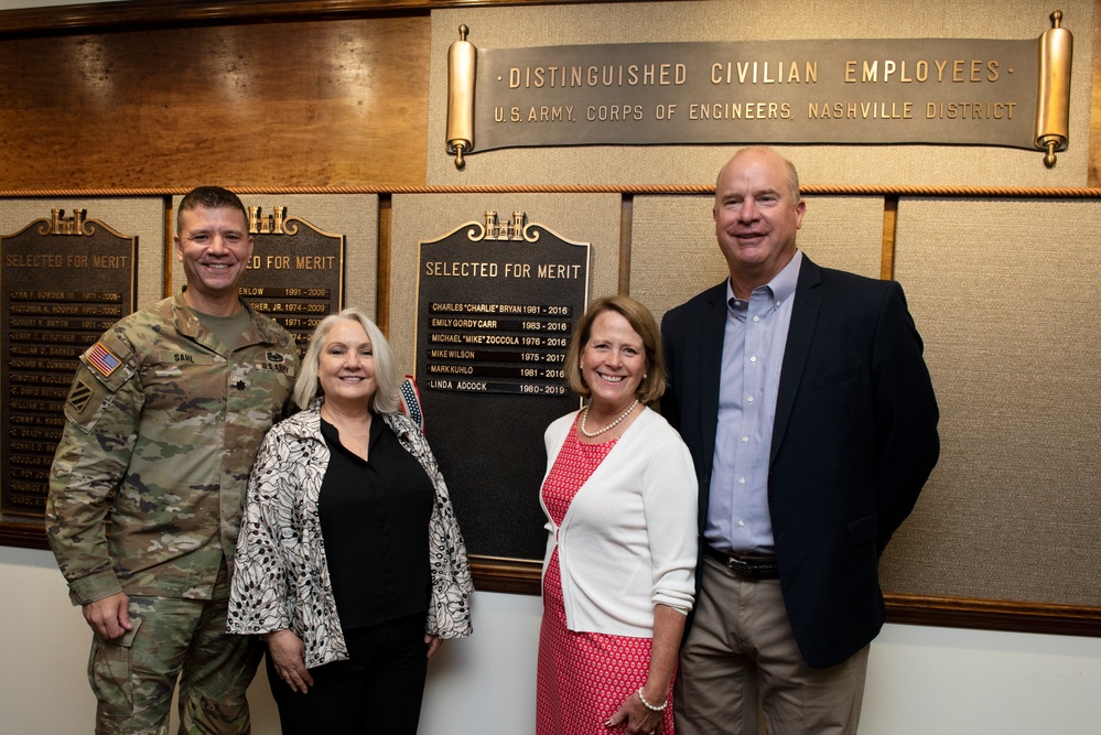 Adcock receives Distinguished Civilian Employee Recognition Award