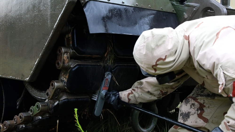 Mustang Squadron conducts joint decontamination exercise