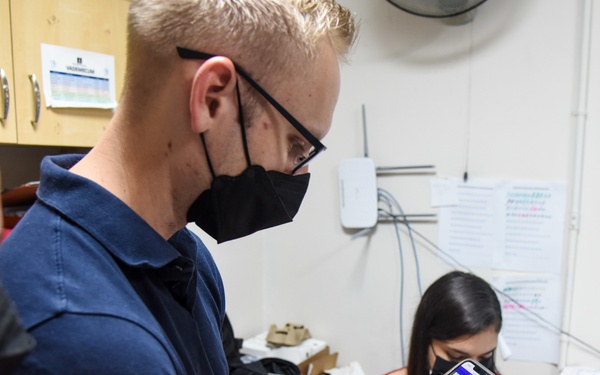 Field ordering officers with HEART 22 enable mission success