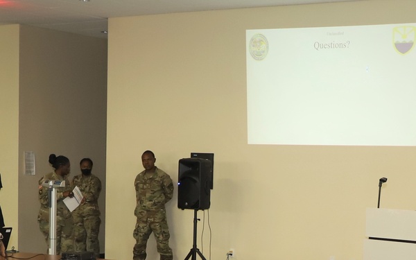 Army body composition training at VING