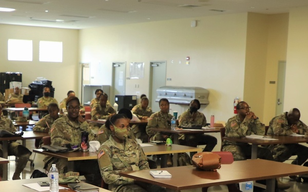 Army body composition training at VING