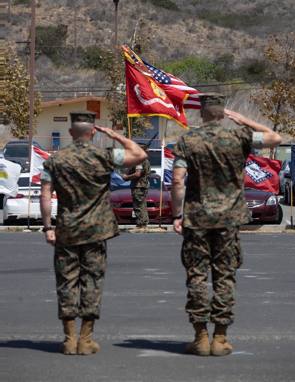 1st Bn., 5th Marines bids farewell to battalion sergeant major