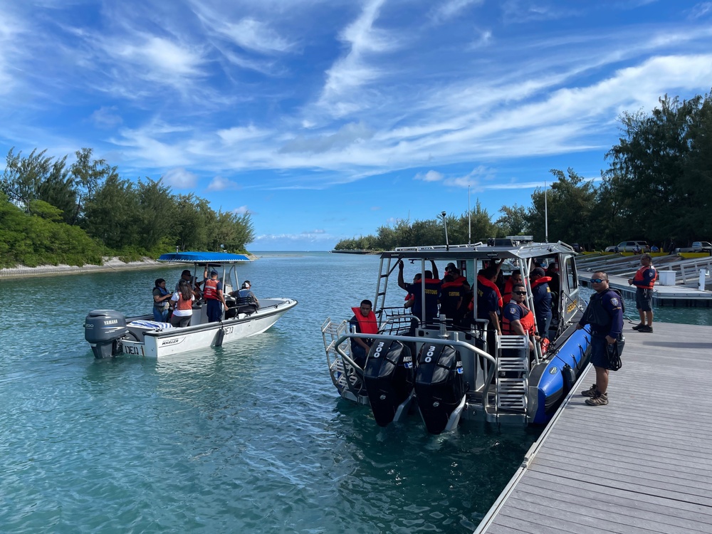 Responders conduct successful search and rescue exercise in Saipan