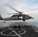 USS Barry (DDG 52) Conducts Deck Landing Qualifications with HSC-25