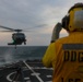 USS Barry (DDG 52) Conducts Deck Landing Qualifications with HSC-25