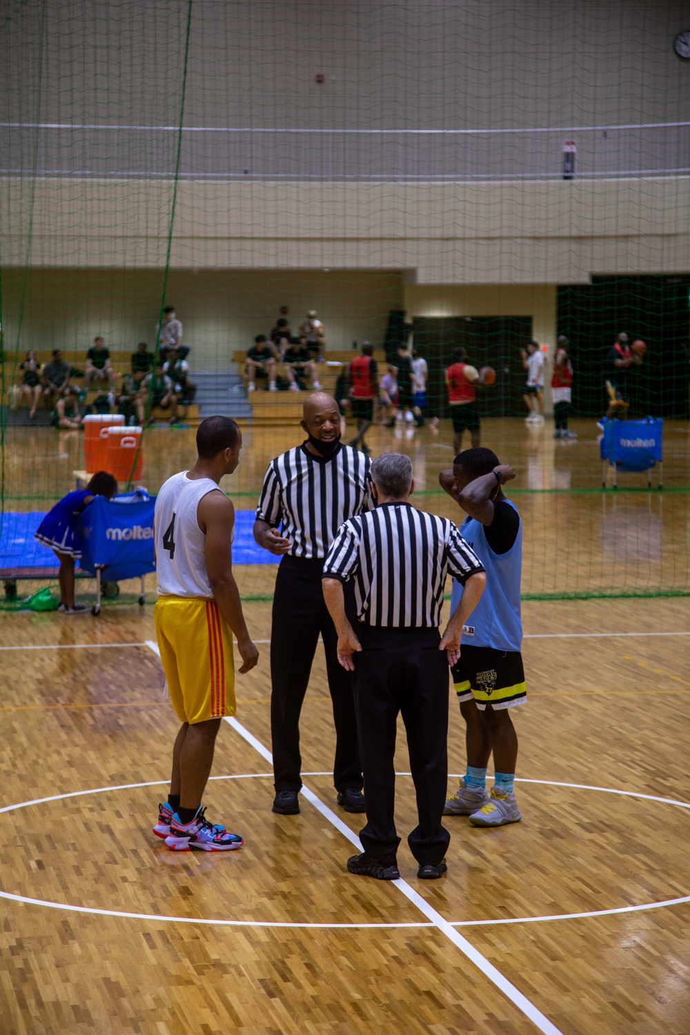 MCAS Iwakuni Intramural sports hosts U.S.-Japan Basketball Tournament