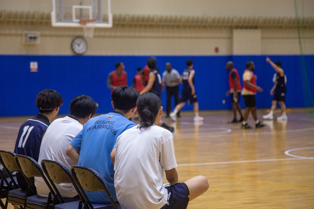 MCAS Iwakuni Intramural sports hosts U.S.-Japan Basketball Tournament