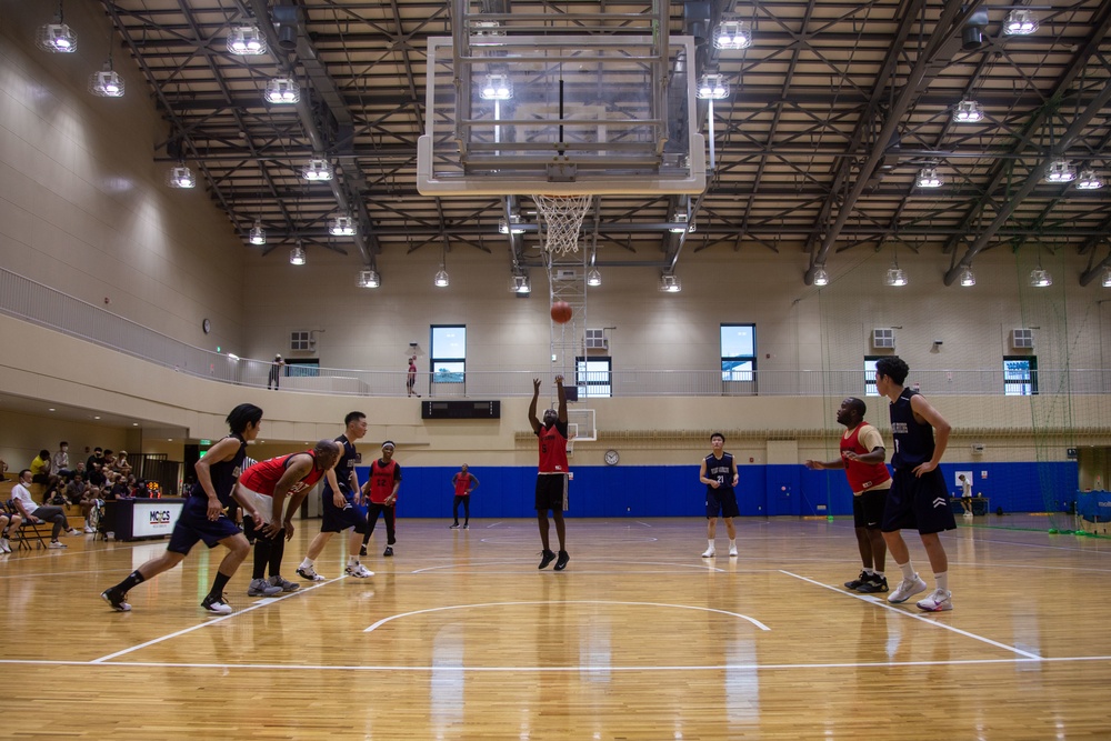 MCAS Iwakuni Intramural sports hosts U.S.-Japan Basketball Tournament