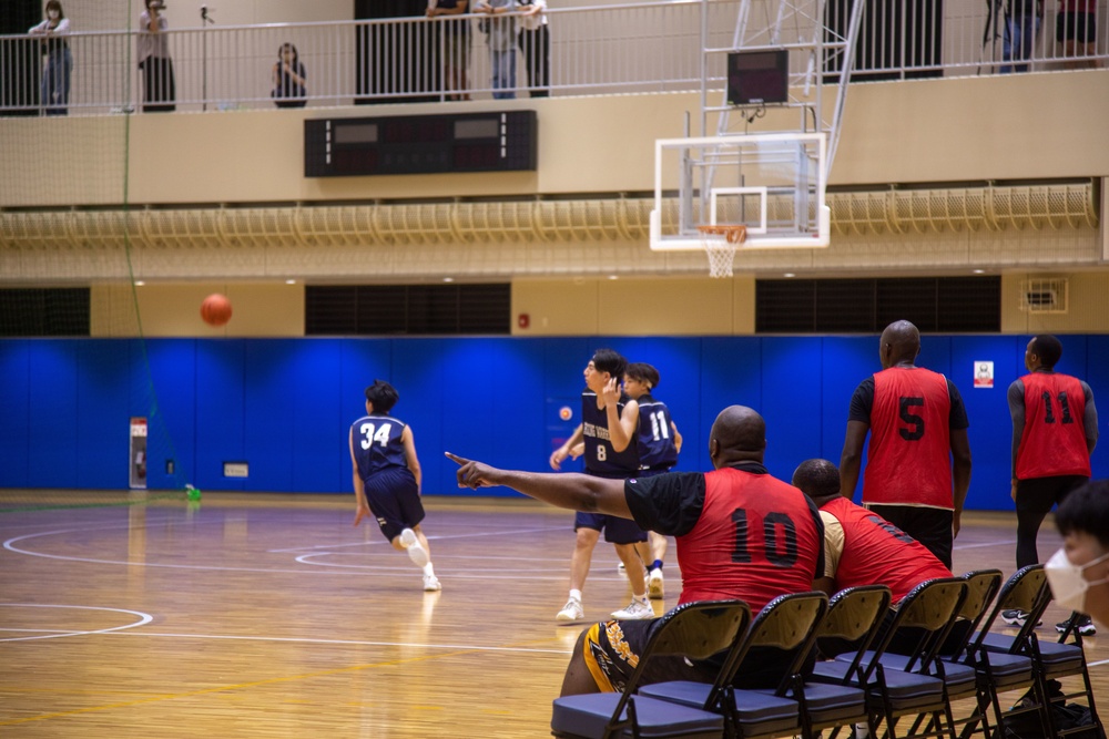 MCAS Iwakuni Intramural sports hosts U.S.-Japan Basketball Tournament