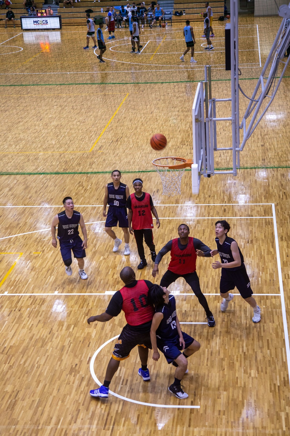 MCAS Iwakuni Intramural sports hosts U.S.-Japan Basketball Tournament