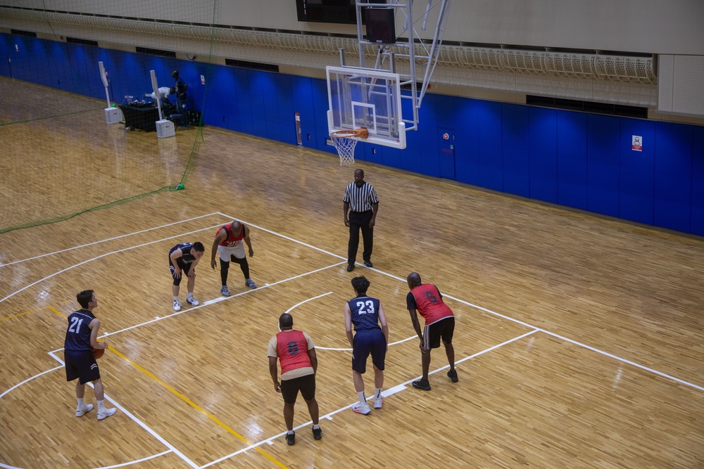 MCAS Iwakuni Intramural sports hosts U.S.-Japan Basketball Tournament