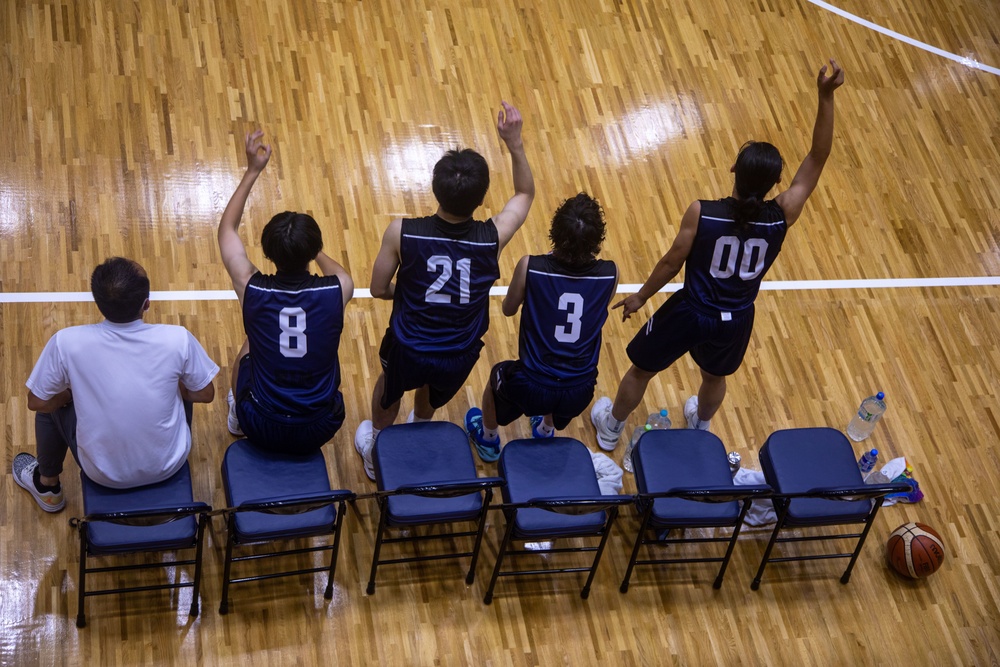 MCAS Iwakuni Intramural sports hosts U.S.-Japan Basketball Tournament