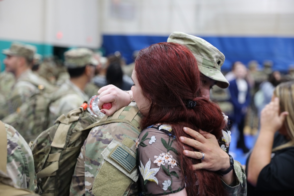 1st Armored Brigade Combat Team Soldiers Return from Germany Deployment