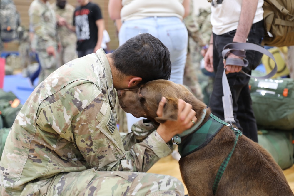 1st Armored Brigade Combat Team Soldiers Return from Germany Deployment