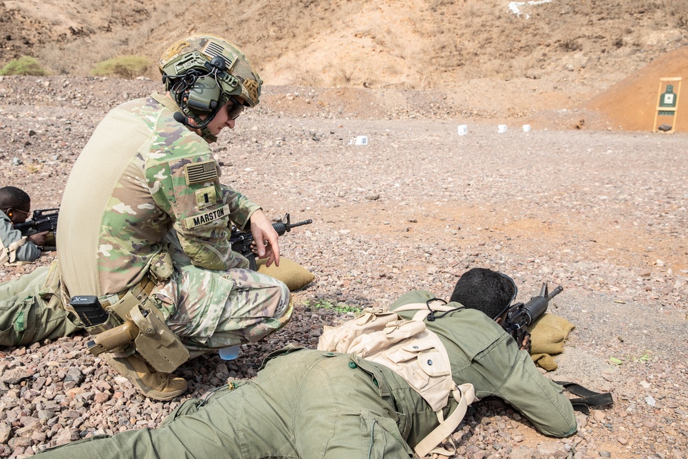 Republican Guard train with Kentucky Guardsmen in Djibouti