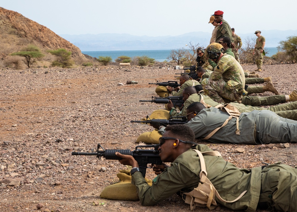 Republican Guard train with Kentucky Guardsmen in Djibouti