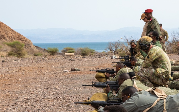 Republican Guard train with Kentucky Guardsmen in Djibouti