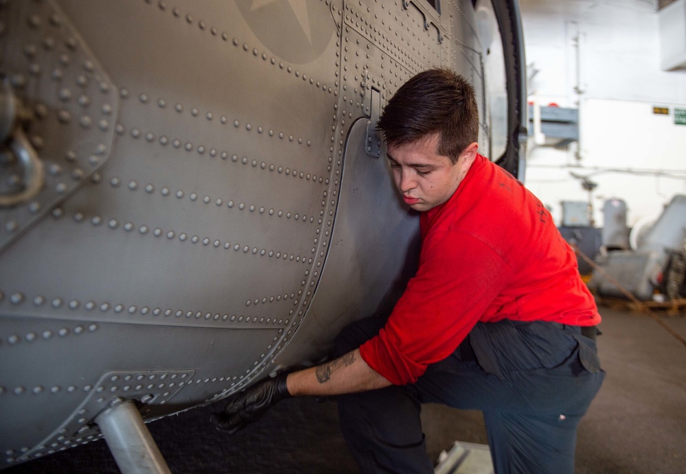 The Harry S. Truman Carrier Strike Group is on a scheduled deployment in the U.S. Naval Forces Europe area of operations, employed by U.S. Sixth Fleet to defend U.S., allied and partner interests.